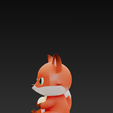 Ekran-goruntusu-2026-02-21-014406.png Low Poly Fox on Cloud - Glowing Orb Edition -  3D Printable - STL