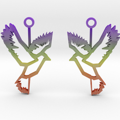 03.png Low Poly Bird Earrings