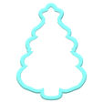 1.png Christmas Tree Cookie Cutter | STL File