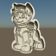 p5a.png Paw Patrol Cookie Cutter Set - Paw-tastic Adventures with Ryder, Marshall, Rubble, Chase, Rocky, Zuma, Skye, Everest, Liberty, and Stamps!