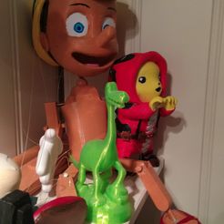 IMG_20180614_001357.jpg Free STL file Pinocchio・3D printing template to download