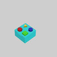 BoxShape4.png Archivo STL Puzzle de formas - Caja para bebé・Objeto de impresión 3D para descargar