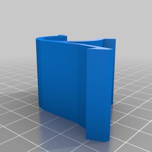 large flashlight clip 3D model