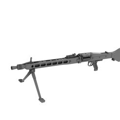 ViewCapture20230120_230547.jpg STL file Mg-42 German Machine-Gun・3D printing idea to download