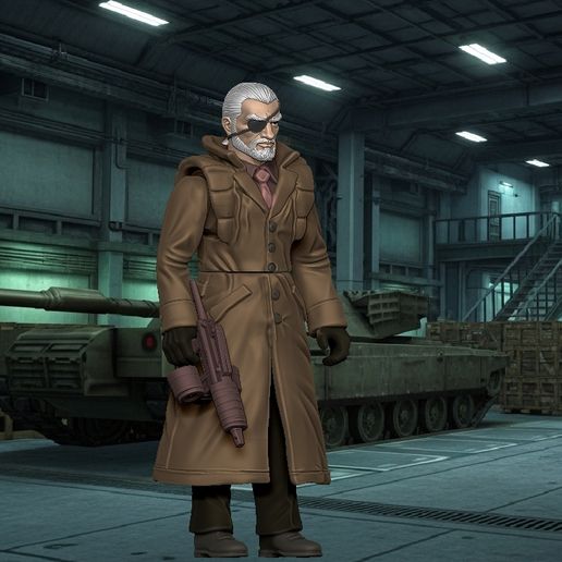 screenshot.76.jpg Metal Gear Solid - Big Boss / Decoy Octopus 3.75" Retro-Style Action Figure