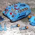 APC-tanks-from-Mystic-Pigeon-Gaming-1.jpg Sci Fi APC/Tank (Egypt and generic themed) with interchangeable parts and multipole bodies