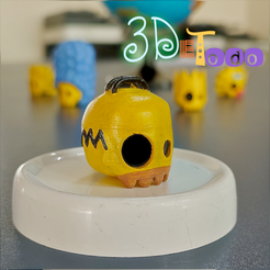 IMG_20221017_170843.png Archivo STL HOMERO SIMPSON CALABERA・Objeto imprimible en 3D para descargar