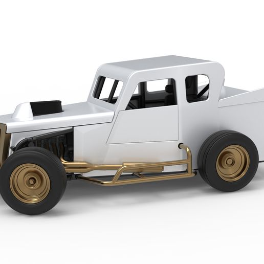 Dwarf car while turning Version 2 Scale 1:25