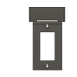 Plate_Phone_Holder-v13.png Cell holder for electric wall plate or switch
