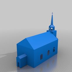 c4ea49a2f4b6a1fe0d54412574262897.png Descargar archivo STL gratis Modelo 3d de la iglesia ww • Diseño imprimible en 3D, jnastuk
