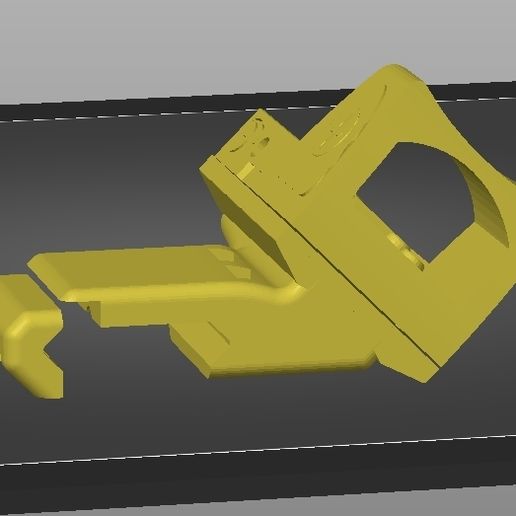 🔫 Trijicon RMR Dot and 45 degree mount・ STL File for 3D printing・Cults