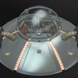 giuliano-grassi-rickk.jpg Rick and Morty flying saucer / spaceship for 3d print (Pla/Resin)