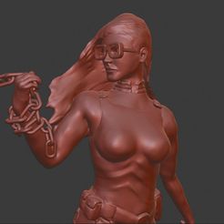 Ravage_Baroness7.png Free STL file Baroness and Ravage・3D printing design to download