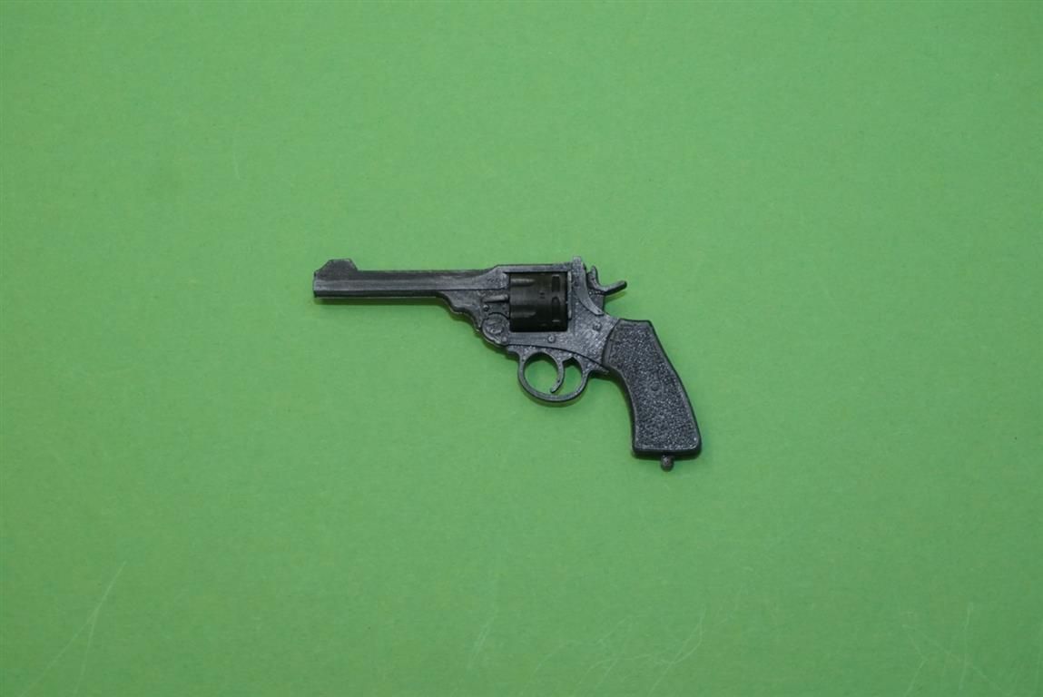 Revolver Scale Download STL file Webley Revolver - scale 1/4 • 3D printable object ・ Cults