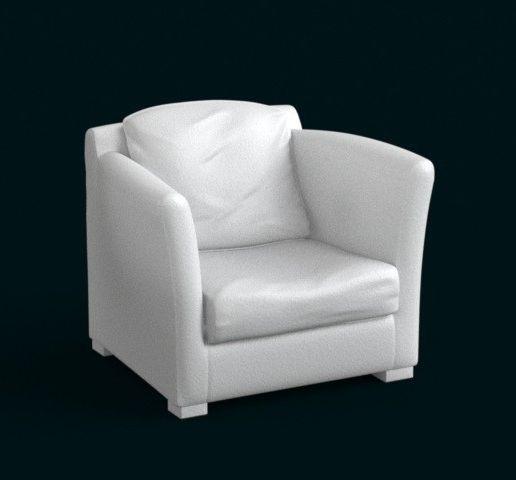 1:10 Scale Model - ArmChair 04
