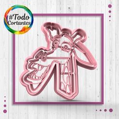 4029-Melman-Madagascar.46.jpg STL file Melman Madagascar Cutter・3D printing model to download