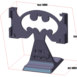B.png держатель для смартфона batman