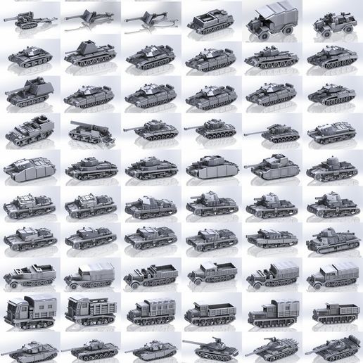 pack1pt1_display_large.jpg 1:200 Танки и транспортные средства Набор 4