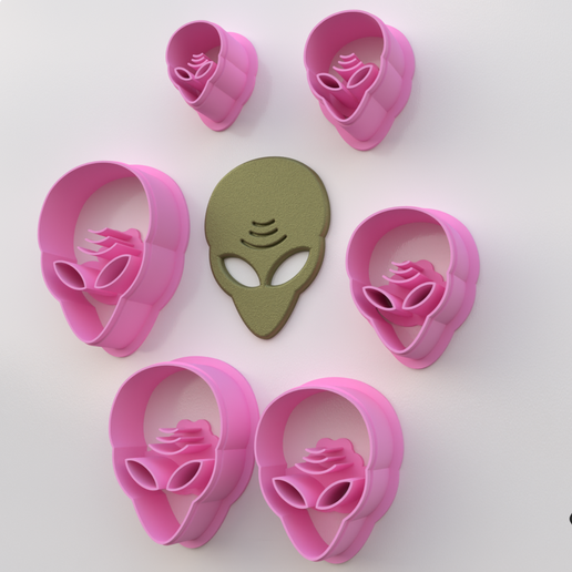 allien-eulitec3.png POLYMER CLAY AUSSTECHER ALIEN 6 GRÖSSE 2 VERSION CUT/EULITEC.COM/CC/COPYRIGHTED LICENSE