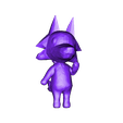 skye5.obj Animal Crossing Wolf