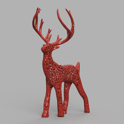 deer-for-desk-or-table-decoration-3d-print-1.png deer for desk or table christmas decoration