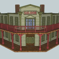 9c434ac7-f856-4d52-809e-07f757c8f0cf.jpg HO Scale Old Western Corner Saloon