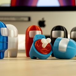 AmongUs1.jpg STL-Datei Unter uns | UNOFFIZIELL・3D-Druckvorlage zum Herunterladen