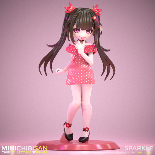 Sparkle - Cute Lovely Mood - Honkai: Star Rail Game Figure - 3D Printing