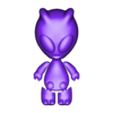 BendyJungle ArticulatedAlien.stl Articulated Alien , Easy 3D Print-in-Place, Flexi Cute posable toy