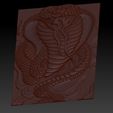 snake3.jpg Cobra Snake relief model for cnc