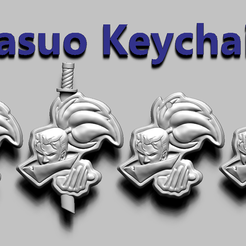 yasuo.png Yasuo - Keychain