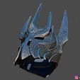 09.jpg Sauron Helmet - Lord Of The Rings 3D print model