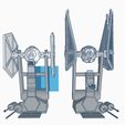 Hanging-Gantry-4.jpg Hasbro TVC Imperial Tie Fighter Gantry for hanging on the wall