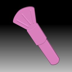 MakeupBrush.jpg STL-Datei SCHMINKPINSEL FESTES SHAMPOO UND FORM FÜR SEIFENPUMPE・Vorlage für 3D-Druck zum herunterladen