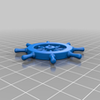 c6541f2f9922b62cd1886c2c40adbe84.png Wood ship's wheel - Barre à roue