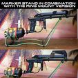 8-PE-M-stand.jpg UNW P90 MAG MOUNT FOR PLANET ECLIPSE paintball markers EGO’s GEO’s ETHA’s ETEK’s