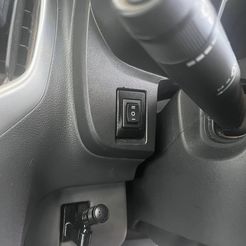 Demonstration-with-Rocker-Switch.jpg STL-Datei HOLDEN SCHALTERGEHÄUSE - ISUZU SCHALTERGEHÄUSE - COLORADO D-MAX MU-X - JAYCAR・Design für 3D-Drucker zum herunterladen