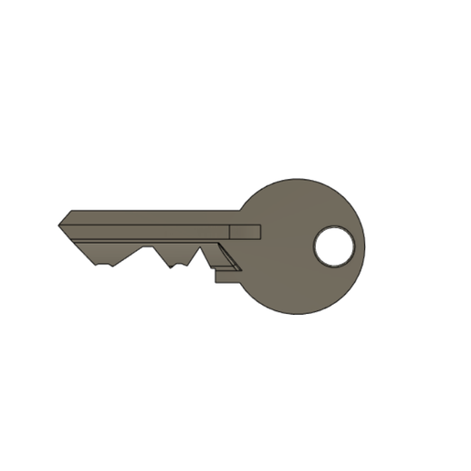 🔑 KEY・Free STL File for ・Cults