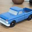 f72d50d2-c284-445d-afe2-40d41c1ec737.jpg Free 3D file 1964 Chevrolet C10 Pickup (Pinewood Derby Shell)・Object to download and to 3D print