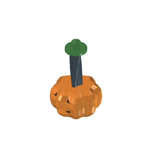 Spiral Pumpkin - Halloween Twist Fidget | Sliding Jack-O-Lantern on a Helical Spindle