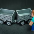 DSC05194.jpg STL file Minecraft Steve's Trolley・3D printable model to download