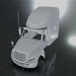 I.png Fichier STL CABINE DE CAMION INTERNATIONAL PROSTAR・Plan pour imprimante 3D à télécharger
