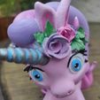 IMG_20230917_164331.jpg STL file Licorne, DE MA COLLECTION "ANIMALS FLOWER", Unicorn, FROM MY "ANIMALS FLOWER" COLLECTION・3D printable design to download