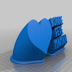 Bonne_Fete_Maman.png Download free STL file Bonne Fête Maman • 3D printing template, BODY3D
