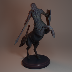 front.png STL-Datei Zentaur・3D-druckbare Vorlage zum herunterladen