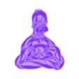 Homero Buda.stl Polygonal Homer in Lotus Position - Buddha Version
