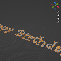 slika.png STL file Happy Birthday・3D printing idea to download