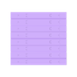 Streamline Gap Sleepers.obj Model Railway Sleeper Foot Crossing