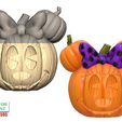 Halloween-Pie-eyed-Minnie-Pumpkin-Head-Candy-bowl-1.jpg Halloween Pie-eyed Minnie Pumpkin Head Candy bowl 3D Printable Model