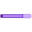 barrel.stl Airsoft glock threaded barrel - WE